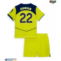 Otroški Nogometni dresi Tottenham Hotspur Brennan Johnson #22 Tretji 2025-26 Kratek Rokav (+ Kratke hlače)